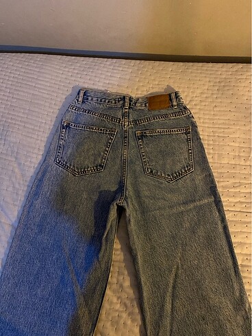 34 Beden mavi Renk Pull and bear kot