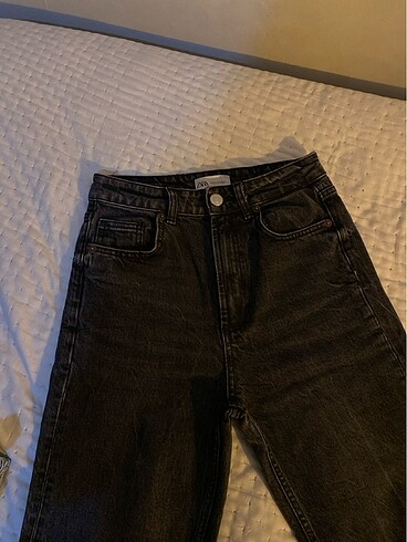 Zara Zara siyah mom jean