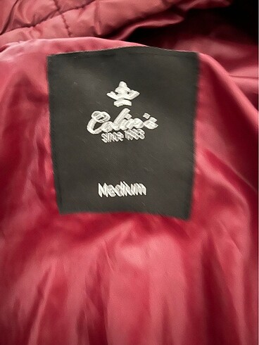 m Beden bordo Renk Colins mont