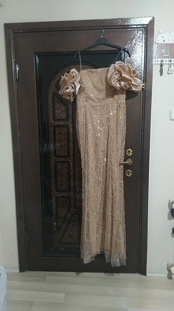 Abiye inci taşlı abiye  - Görsel 6