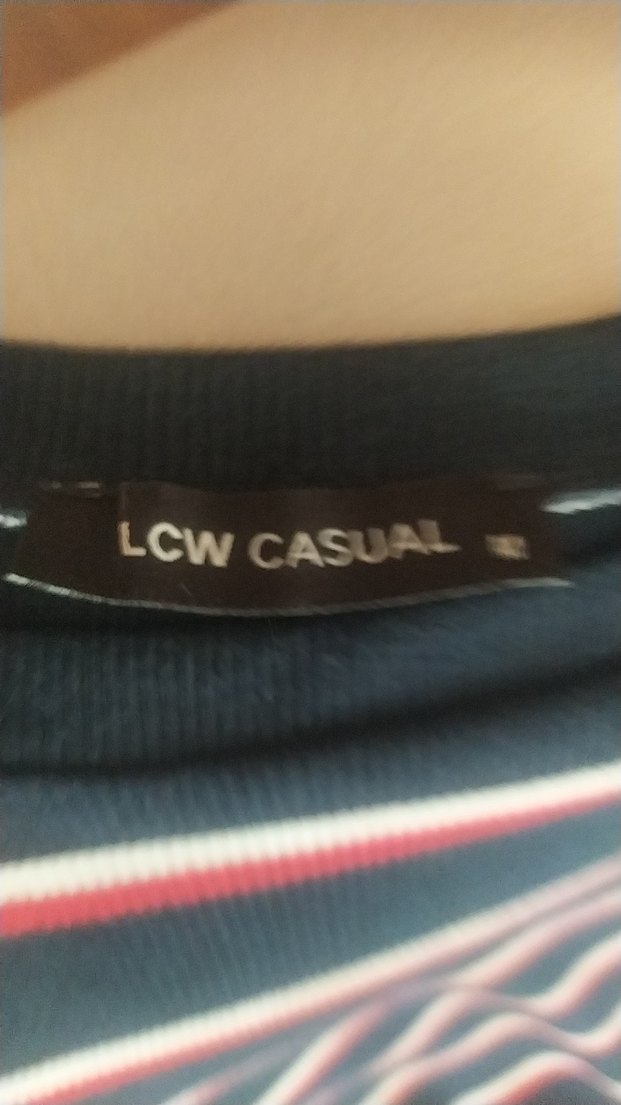 Çizgili Kısa Kollu Uzun Elbise - Görsel 5