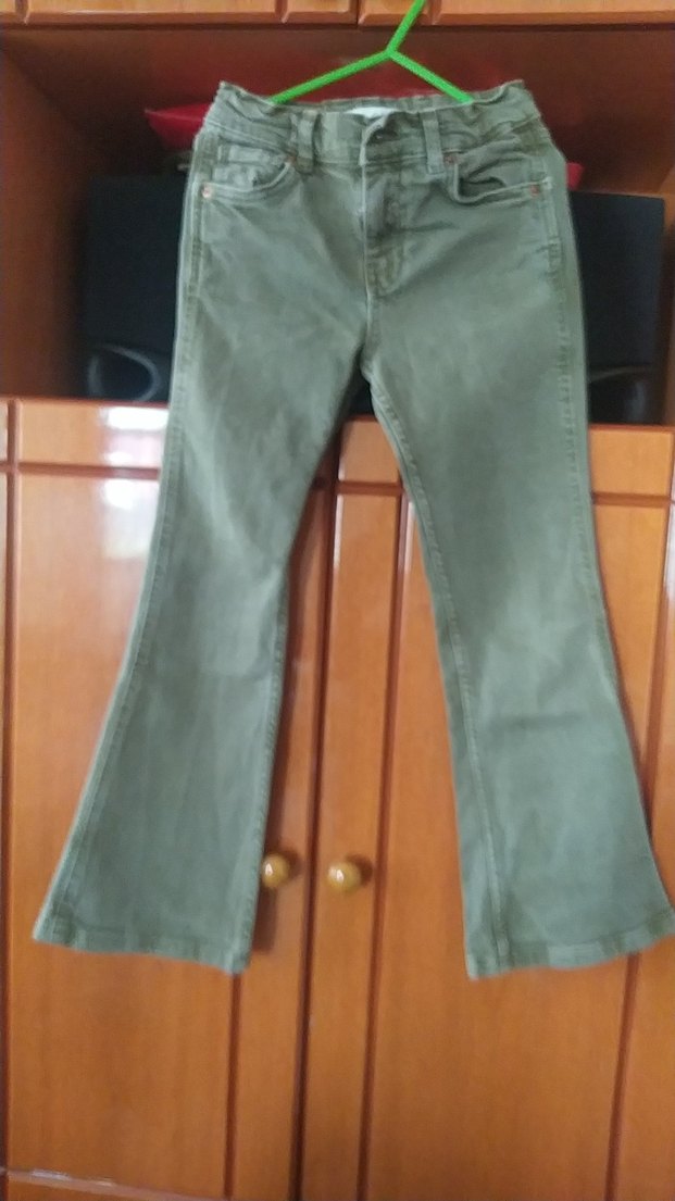 Kemerli Gri Erkek Çocuk Denim Pantolon - Görsel 2