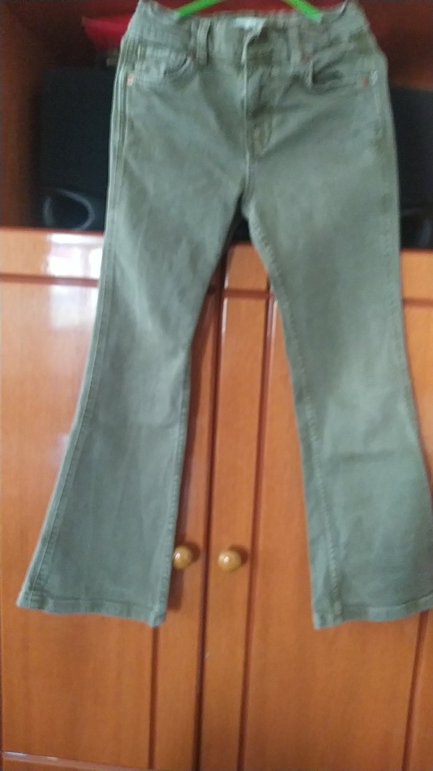 Kemerli Gri Erkek Çocuk Denim Pantolon - Görsel 4