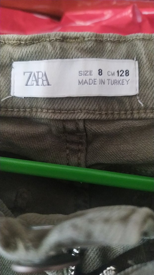 Kemerli Gri Erkek Çocuk Denim Pantolon - Görsel 5