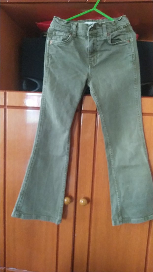 Kemerli Gri Erkek Çocuk Denim Pantolon - Görsel 3