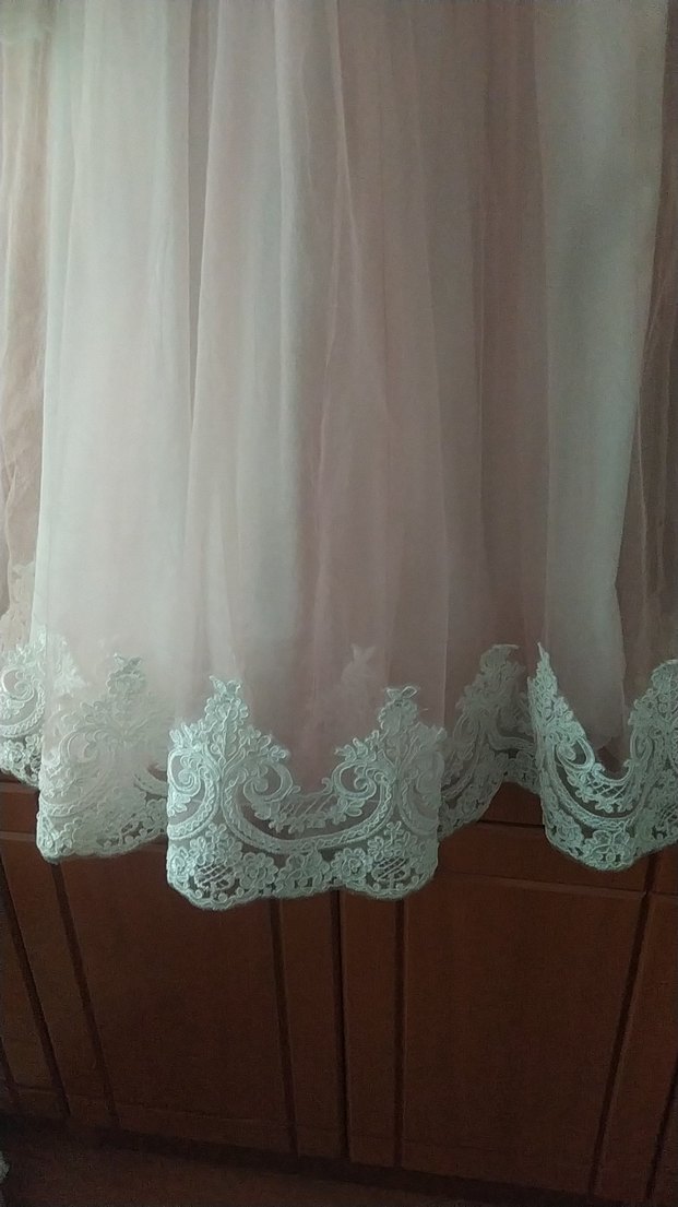 Uzun Kollu Pudra Kız Çocuk abiye Elbise - Görsel 5