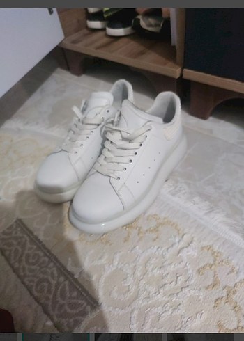 Pierre Cardin Minimal Beyaz Sneaker