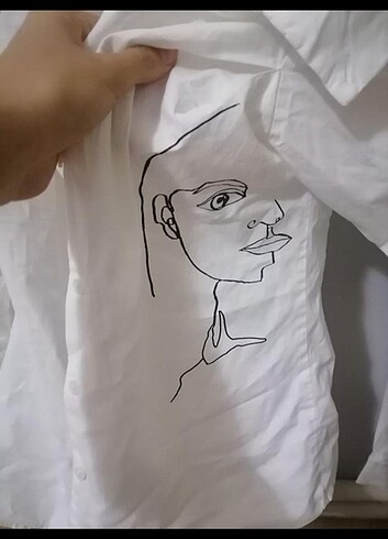 xs Beden Hm beyaz gömlek