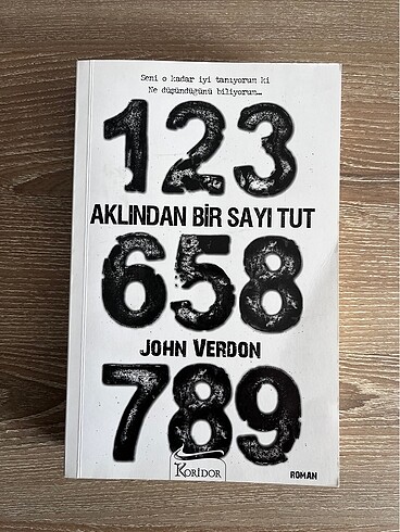 Aklından bir sayı tut - john verdon