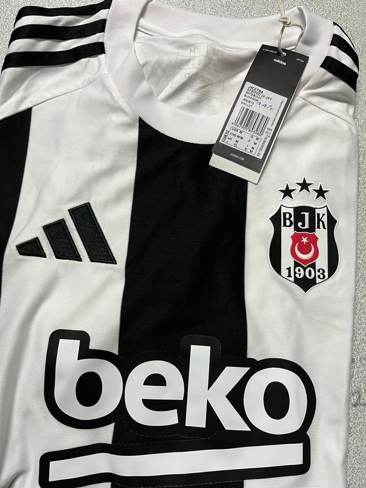 Beşiktaş Siyah-Beyaz Forma — görsel 6/6