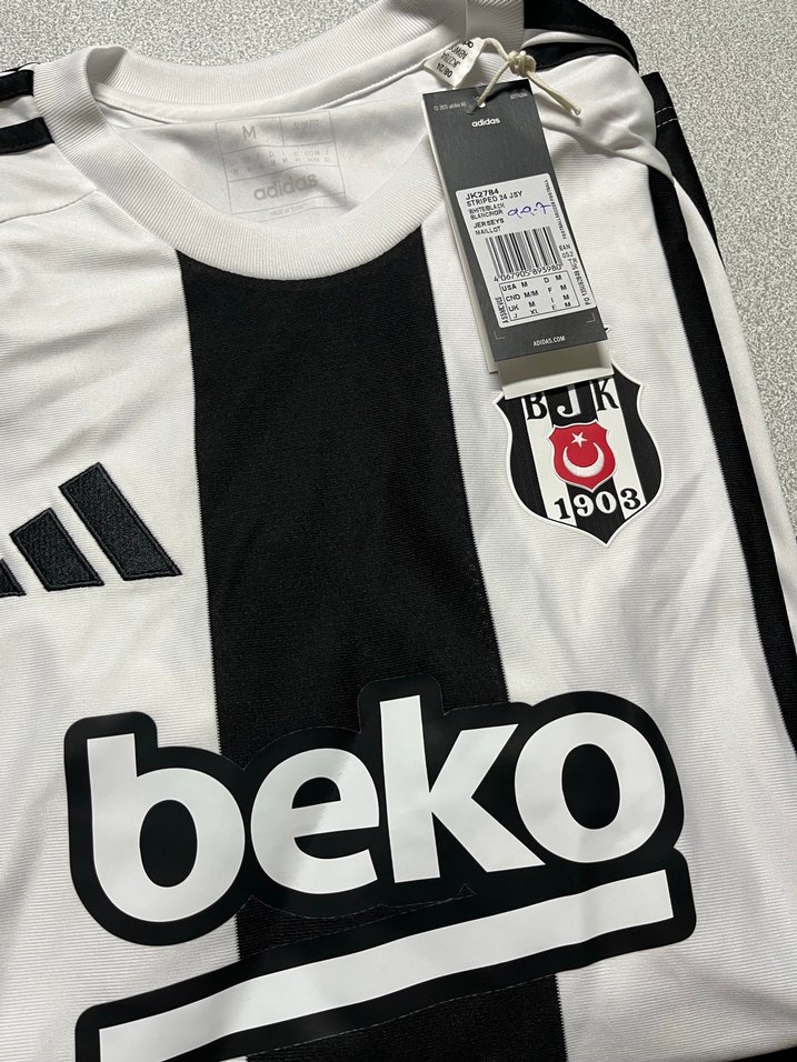 Beşiktaş Siyah-Beyaz Forma — görsel 5/6