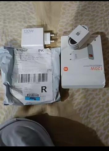 Xiaomi 120 watt orjinal şarj adaptörü 