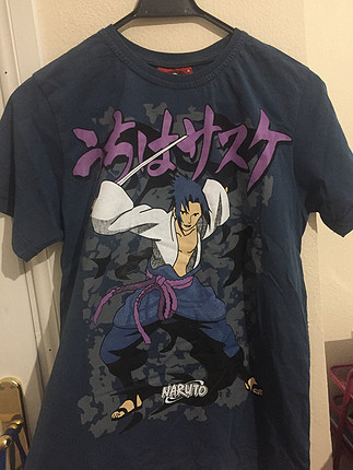 naruto sasuke tişört anime