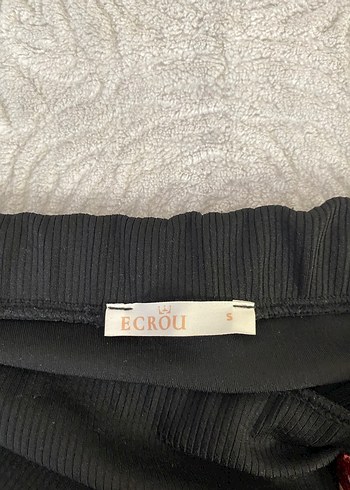 Siyah Uzun yırtmaçlı Dar Kesim Etek - Görsel 4