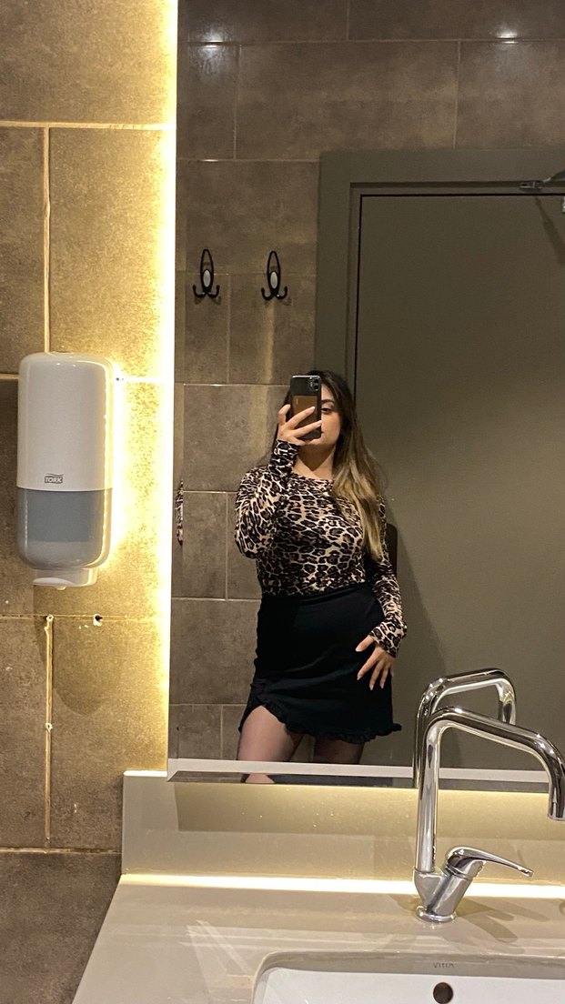 Kahverengi Leopar Desenli Kadın Bluz - Görsel 4