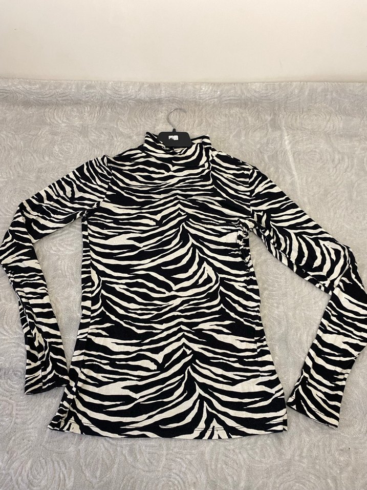 Zebra desenli body - Görsel 2