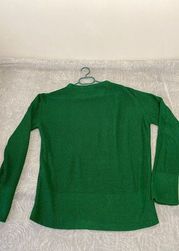 Yeşil Kadın Triko Kazak - Görsel 2