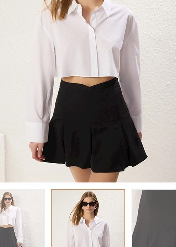 Siyah Mini Etek - Görsel 5