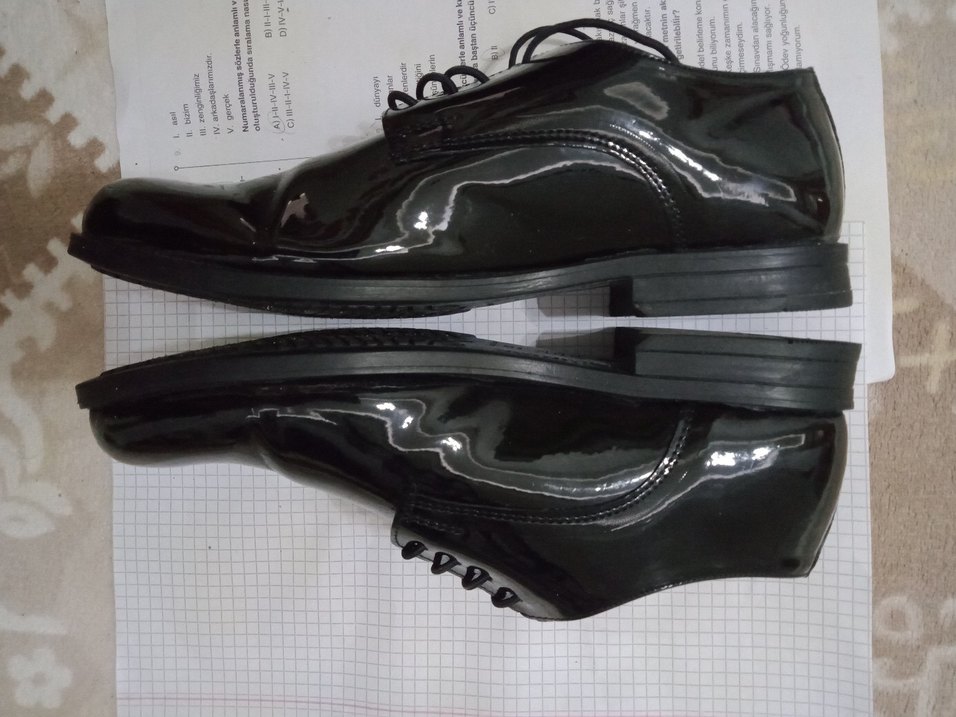 Parlak Siyah Erkek çocuk Özel Gün Ayakkabısı - Görsel 2