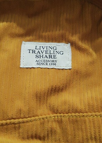 Sarı Fermuarlı Kadın Sırt Çantası - Görsel 3