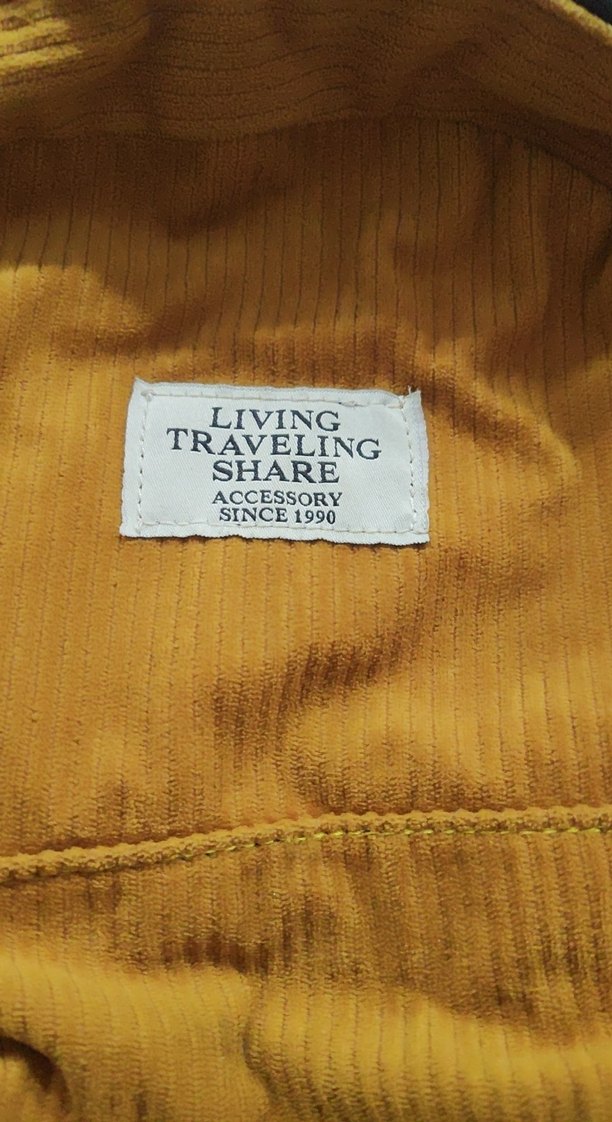 Sarı Fermuarlı Kadın Sırt Çantası - Görsel 3