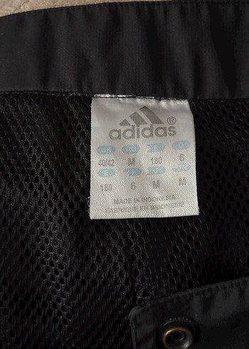 Kadın Siyah Dar Kesim Adidas Eşofman Altı - Görsel 2