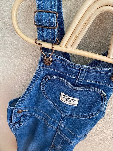 18-24 Ay Beden Oshkosh Bgosh Jean Salopet