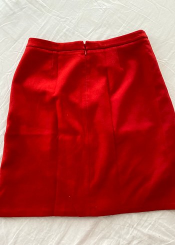 Koton Narçiçeği Midi Mini Etek - Görsel 4