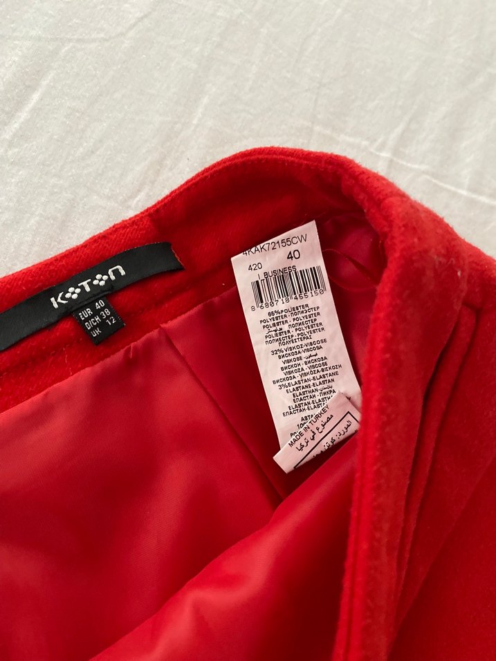 Koton Narçiçeği Midi Mini Etek - Görsel 2