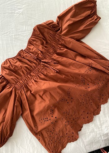 Mango Delikişi Bluz - Görsel 6