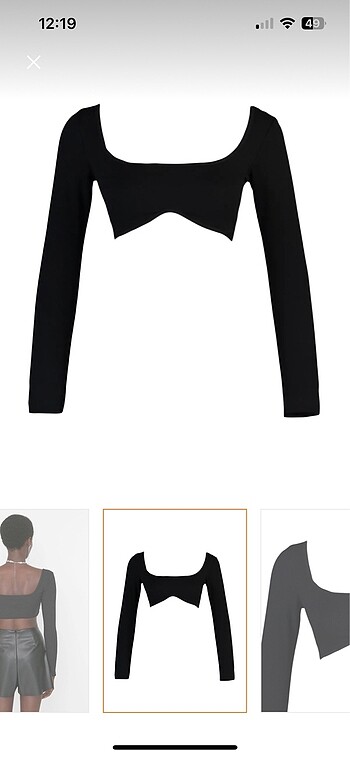 s Beden siyah Renk Crop top