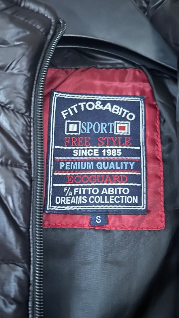 Fittoabito Siyah Deri Fermuarlı Kadın Mont - Görsel 3