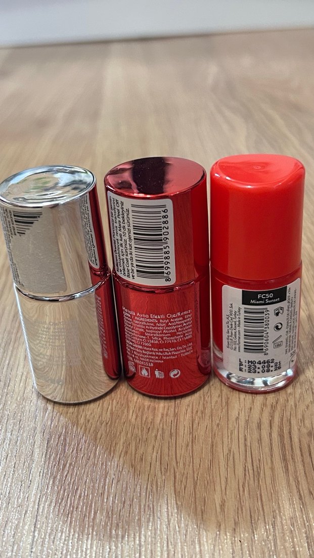 Metalik oje seti - Görsel 2