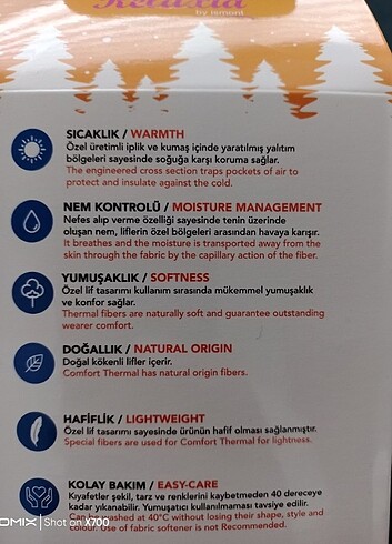 Alt üst termal kiyafet - Görsel 2
