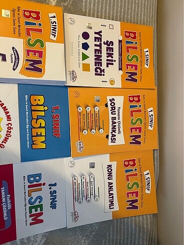 Bilsem 1.Sınıf 8 adet Konu Anlatımlı & Soru Bankası & Deneme Sın - Görsel 5