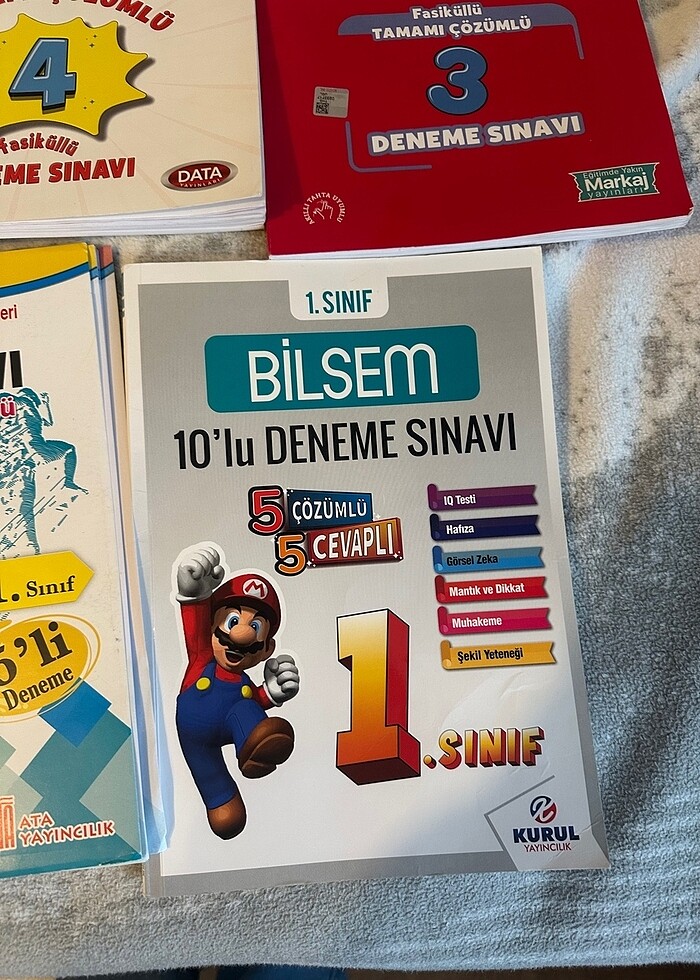 Bilsem 1.Sınıf 8 adet Konu Anlatımlı & Soru Bankası & Deneme Sın - Görsel 3