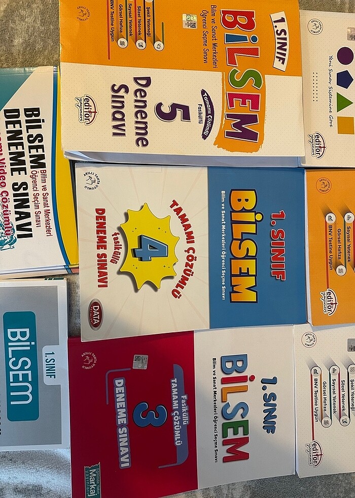 Bilsem 1.Sınıf 8 adet Konu Anlatımlı & Soru Bankası & Deneme Sın - Görsel 4
