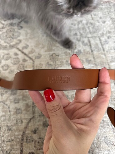 Beden Ralph Lauren Kahverengi kemer- taba
