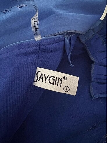 xs Beden Mavi abiye