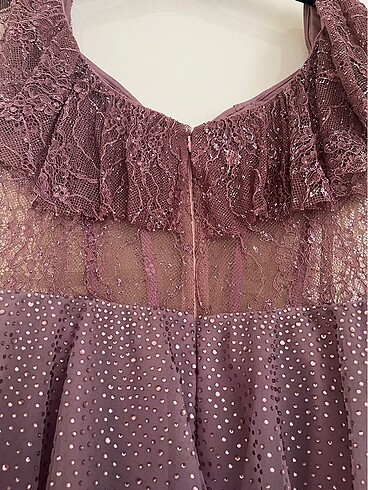 Tertemiz Tütü Lila Abiye - Görsel 8