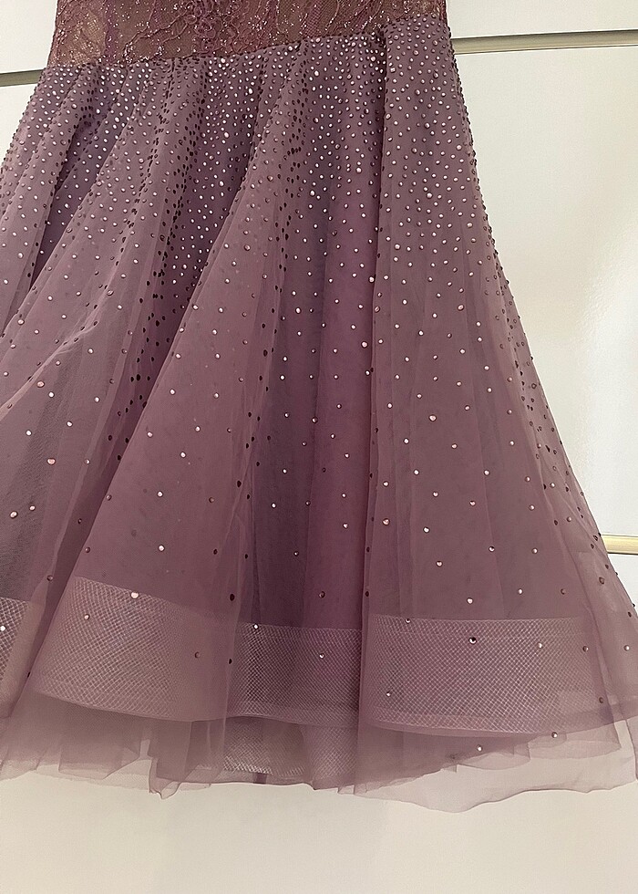 Tertemiz Tütü Lila Abiye - Görsel 3