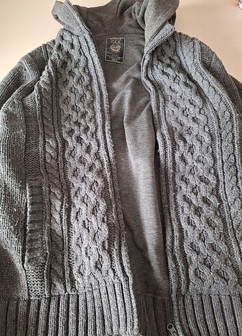 Xside kapusonlu fermuarli hirka - Görsel 3