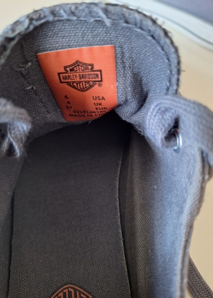 Orjinal harley davidson az kullanilmis çocuk spor ayakkabi - Görsel 4