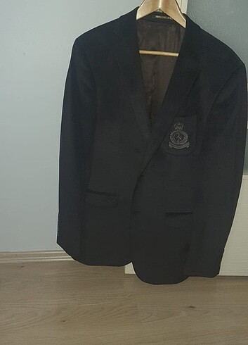 Az kullanilmis slim kesim bruno ferri blazer ceket - Görsel 5