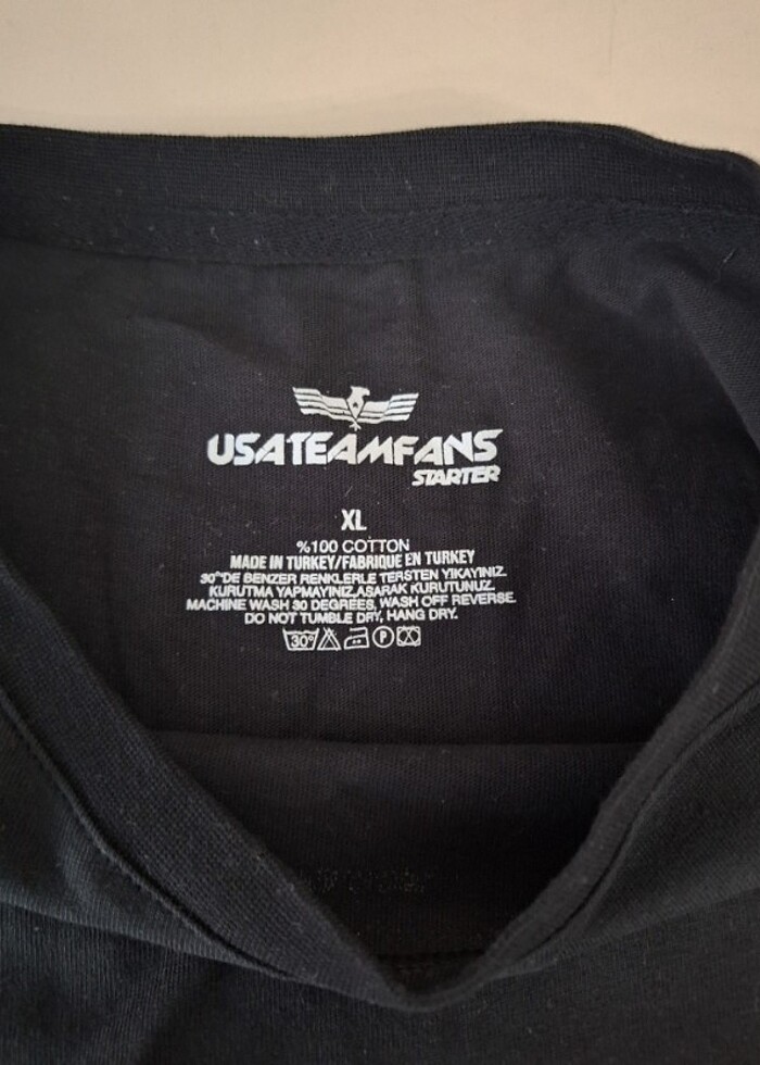 Az kullanılmış usateam marka erkek tshirt - Görsel 2