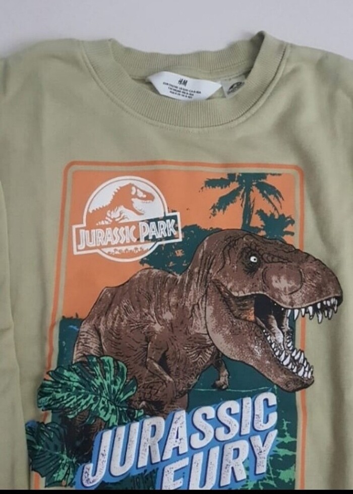 H&m az kullanılmış 9-10 yas erkek cocuk sweatshirt  - Görsel 2