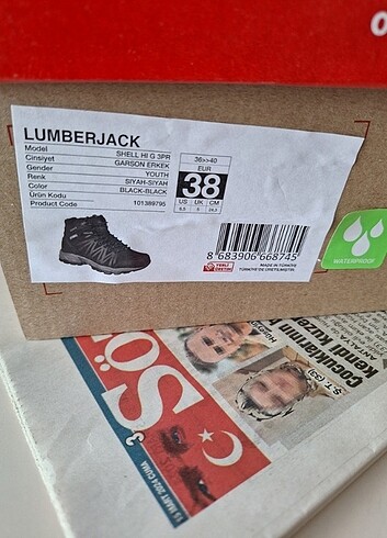 Temiz kullanilmis erkek outdoor ayakkabi - Görsel 5