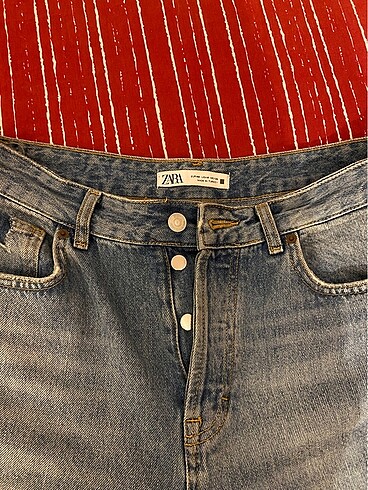 l Beden mavi Renk Zara jean