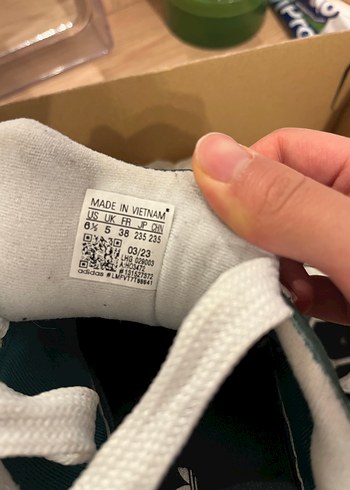 Adidas Kadın yeşil Spor Ayakkabı Velcro Bağcıklı