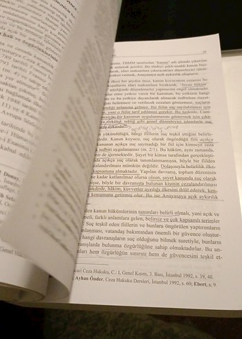 Beden Renk Türk Ceza Hukuku Genel Hükümler Kitabı